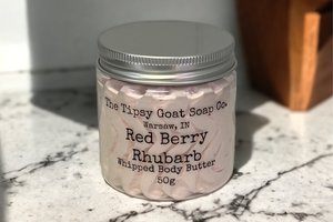 Red Berry Rhubarb Whipped Body Butter