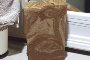 Honey Toffee (Honey I Washed The Kids Type) Handmade Cold Process Soap made with Goat Milk