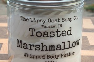 Toasted Marshmallow (Marshmallow Fireside Type) Whipped Body Butter