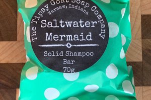 Saltwater Mermaid Eco Friendly Syndet Solid Shampoo Bar