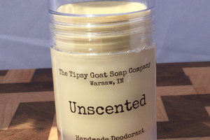 Naked (Unscented) Handmade Deodorant