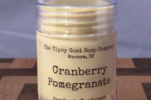 Cranberry Pomegranate Handmade Deodorant