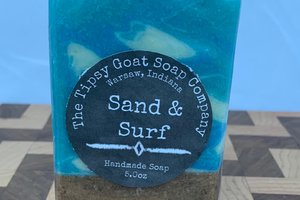 Surf & Sand Handmade Cold Process Soap made with Goat Milk