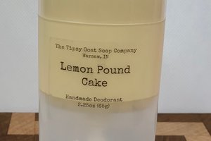 Lemon Pound Cake Handmade Deodorant