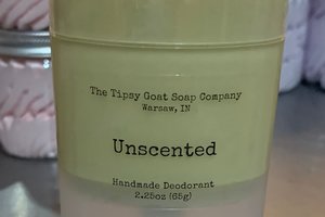 Naked (Unscented) Handmade Deodorant