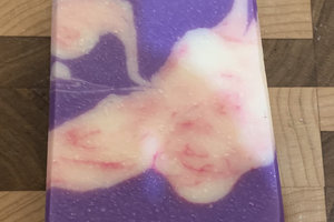 Black Raspberry Vanilla Handmade Cold Process Soap made with Goat Milk