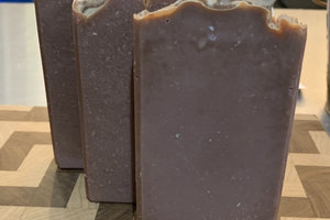 Handmade Vanilla Oak Cold Process Soap made with Goat Milk