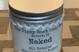 Naked (unscented) all natural Whipped Body Butter