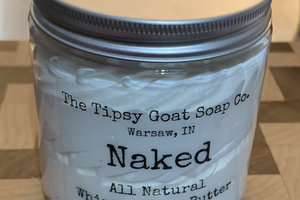 Naked (unscented) all natural Whipped Body Butter
