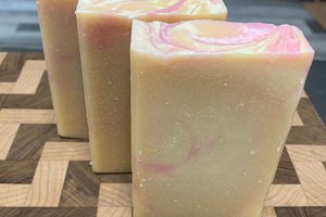 Honeysuckle Handmade Cold Process Soap made with Goat Milk