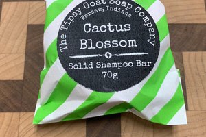 Cactus Blossom Eco Friendly Syndet Solid Shampoo Bar