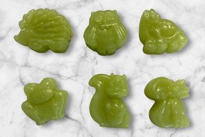 Juicy Pear Jelly Soap Animal