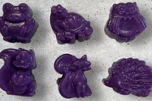 Grape Soda Jelly Soap Animal