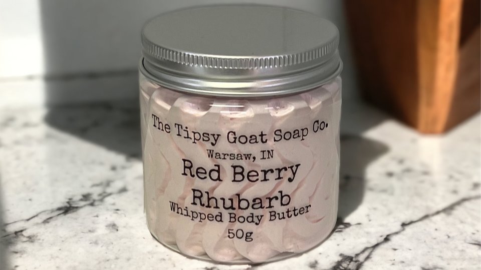 Red Berry Rhubarb Whipped Body Butter
