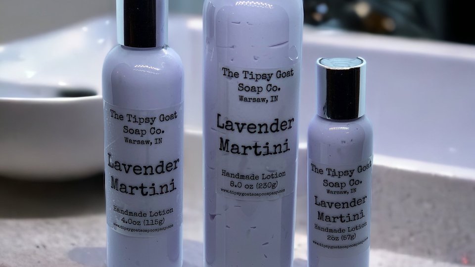 Lavender Martini Handmade Lotion