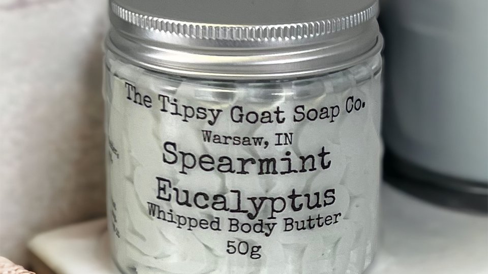 Spearmint Eucalyptus Whipped Body Butter