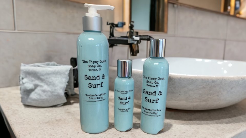 Sand & Surf Handmade Lotion