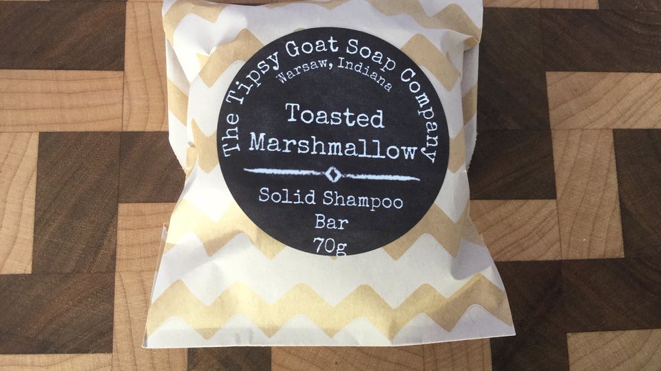 Toasted Marshmallow Syndet Solid Shampoo Bar