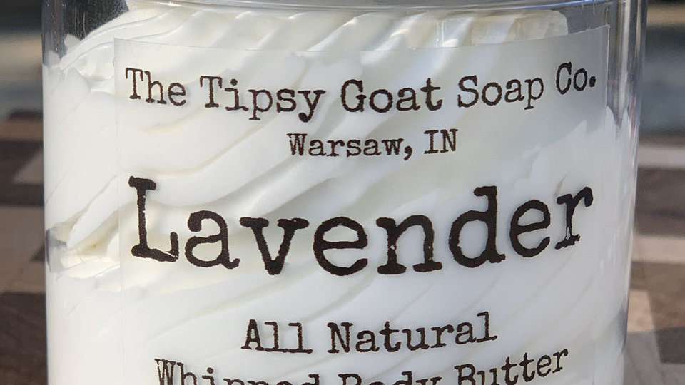 Natural Lavender Whipped Body Butter