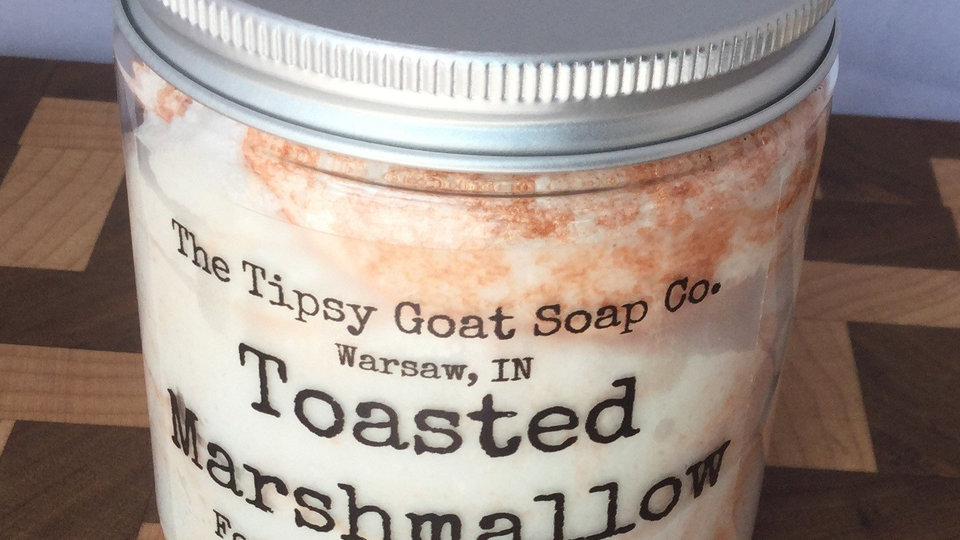 Toasted Marshmallow Foaming Sugar Scrub