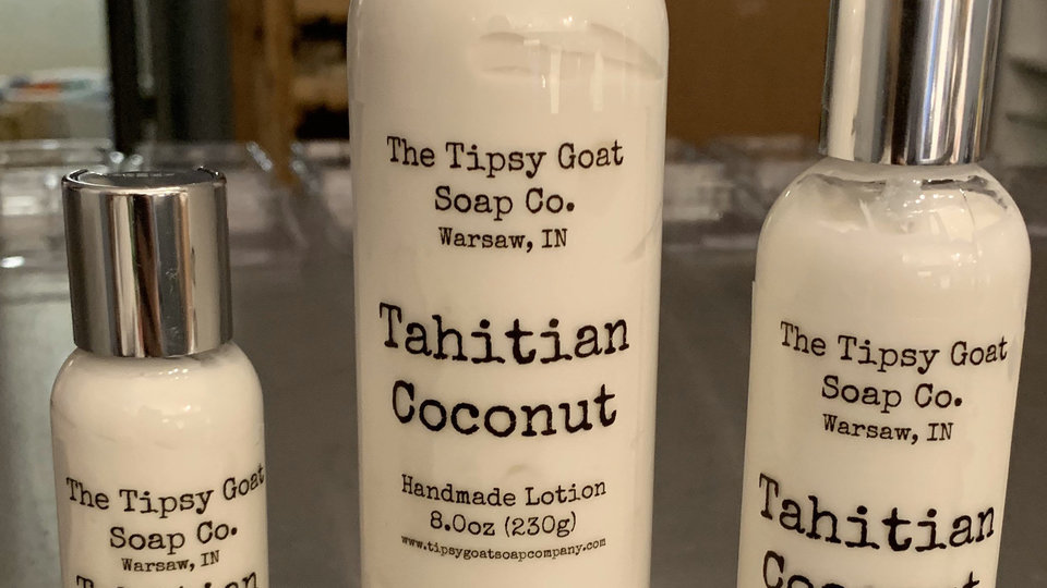 Tahitian Coconut Handmade Lotion