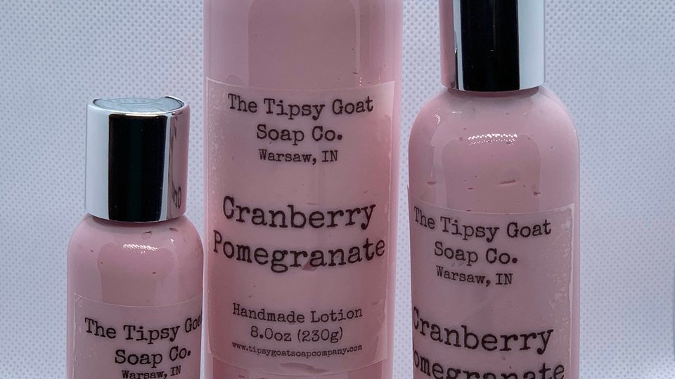 Cranberry Pomegranate Handmade Lotion