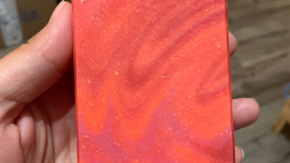 Sun Kissed Handmade Cold Process Soap made with Goat Milk
