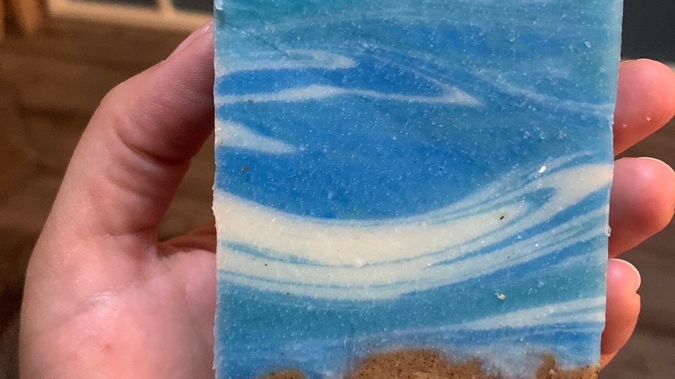 Surf & Sand Handmade Cold Process Soap made with Goat Milk