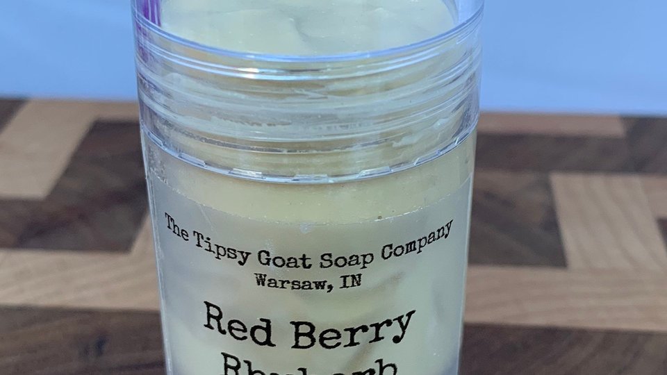 Red Berry Rhubarb Handmade Deodorant