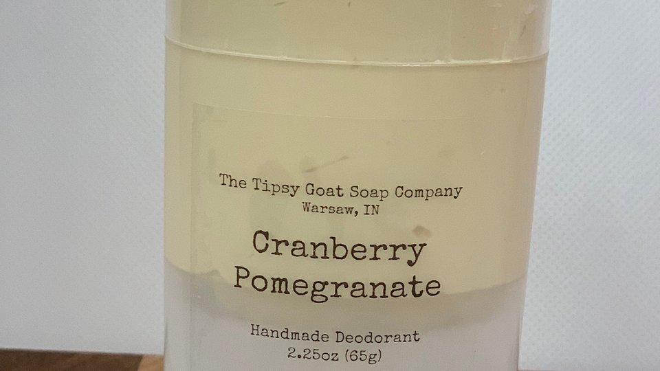 Cranberry Pomegranate Handmade Deodorant
