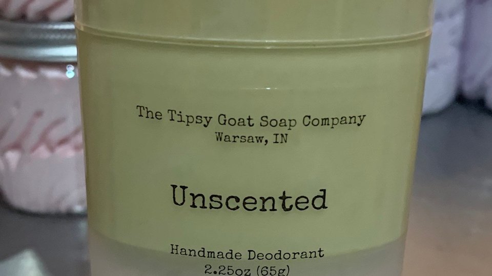 Naked (Unscented) Handmade Deodorant