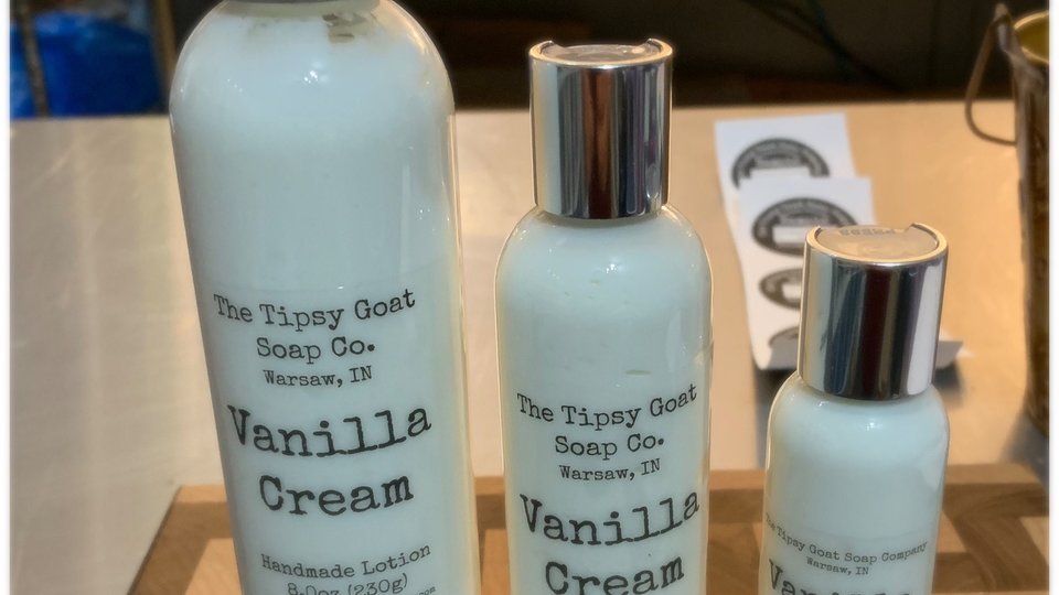 Vanilla Cream Handmade Lotion
