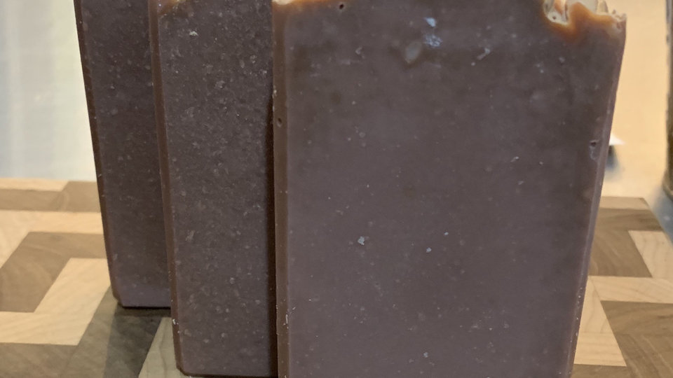 Handmade Vanilla Oak Cold Process Soap made with Goat Milk