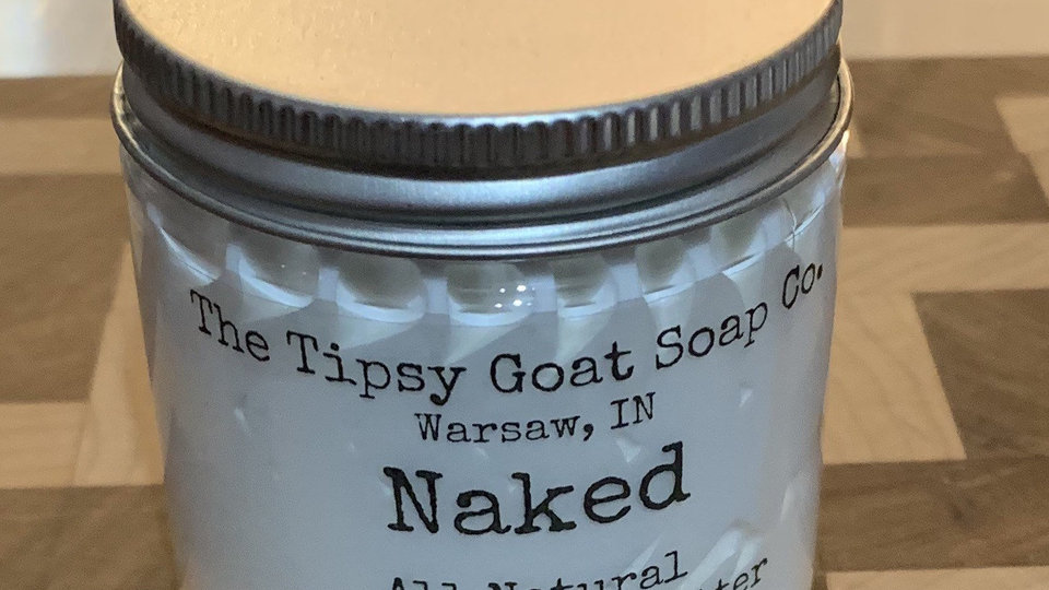 Naked (unscented) all natural Whipped Body Butter