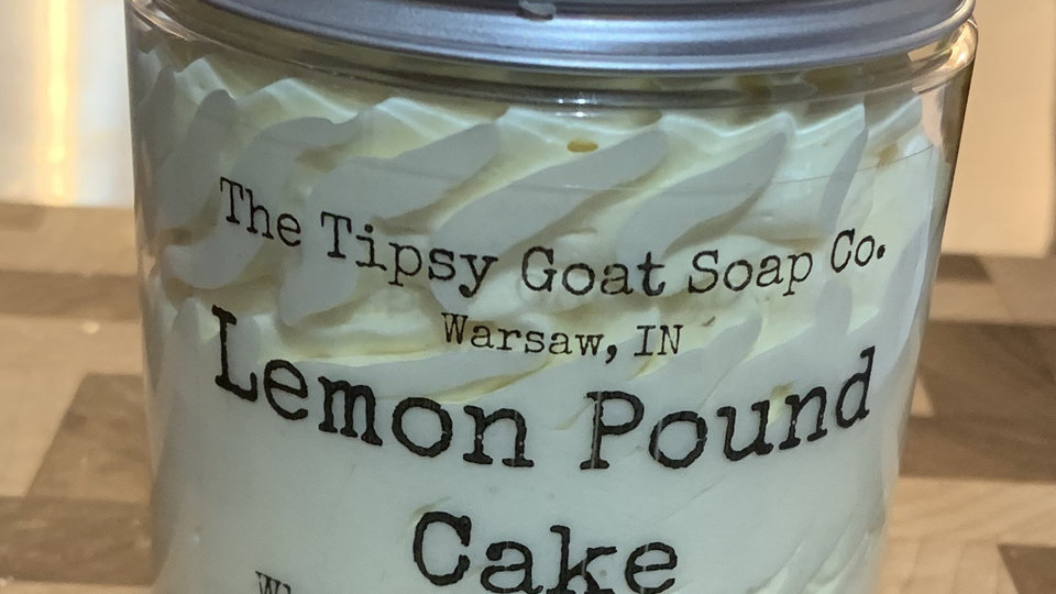 Lemon Pound Cake Whipped Body Butter