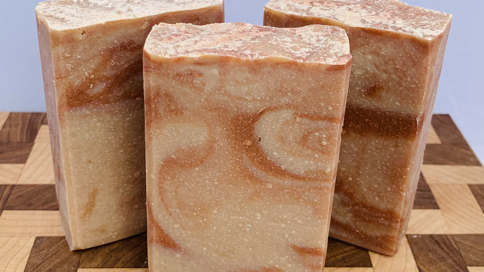 Oatmeal Milk and Honey Handmade Cold Process Soap made with Goat Milk