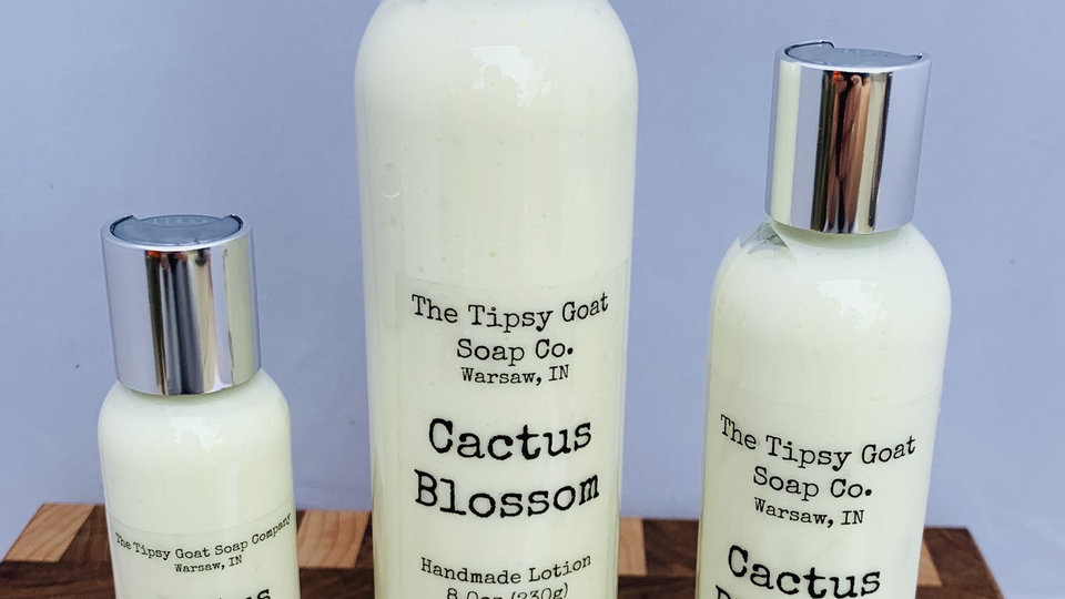 Cactus Blossom Handmade Lotion
