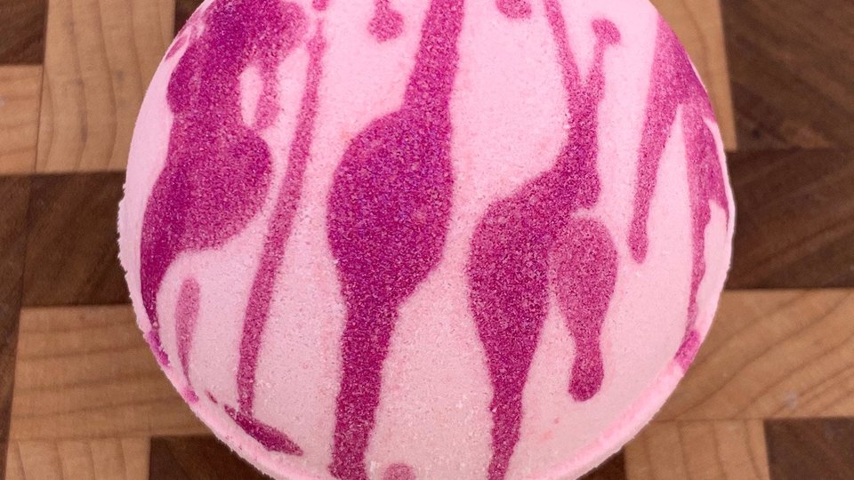 Cranberry Pomegranate Bath Bomb
