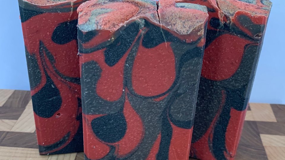Dragon's Blood Handmade Cold Process Soap made with Goat Milk