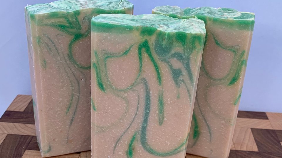 Sweater Weather Handmade Cold Process Soap made with Goat Milk