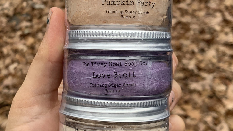 Foaming Sugar Scrub | Sugar Whipped Soap Sampler