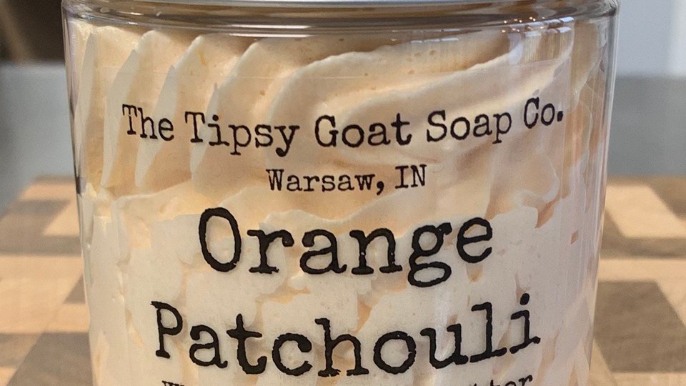 Orange Patchouli Whipped Body Butter