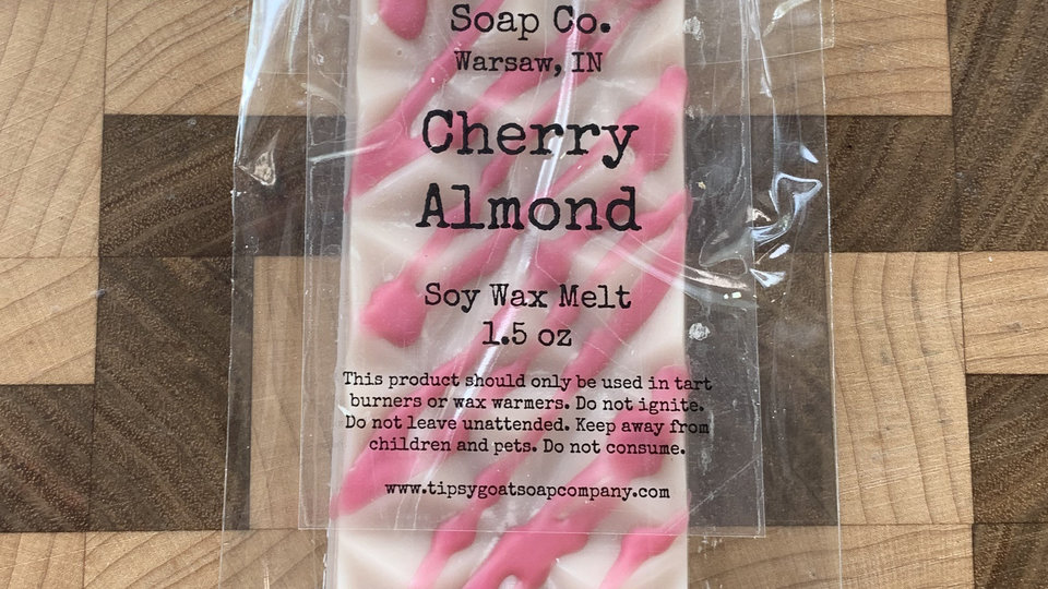 Cherry Almond Soy Wax Melt Snap Bar