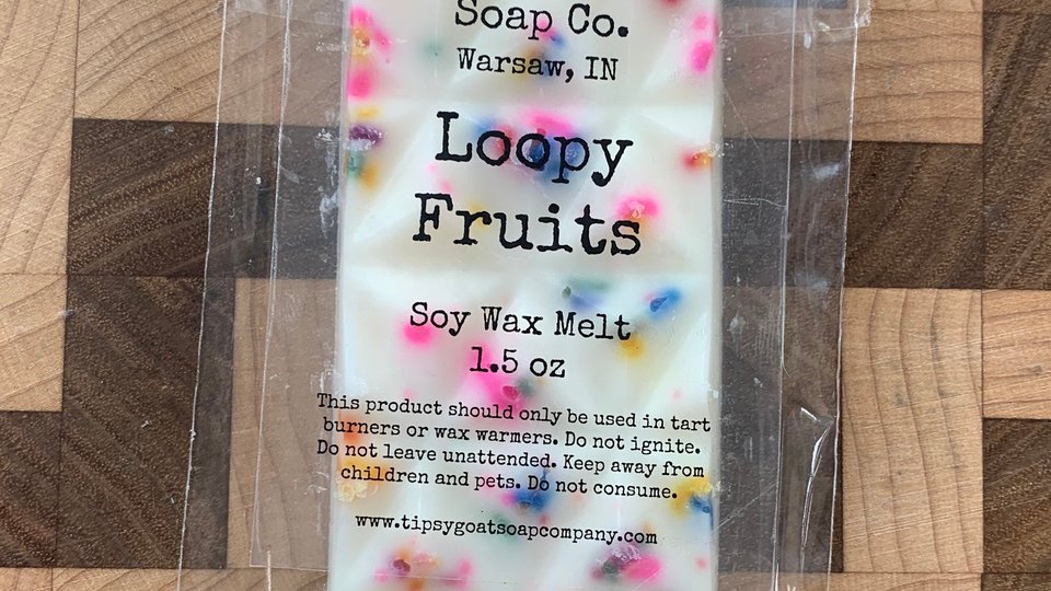 Loopy Fruits Soy Wax Melt Snap Bar