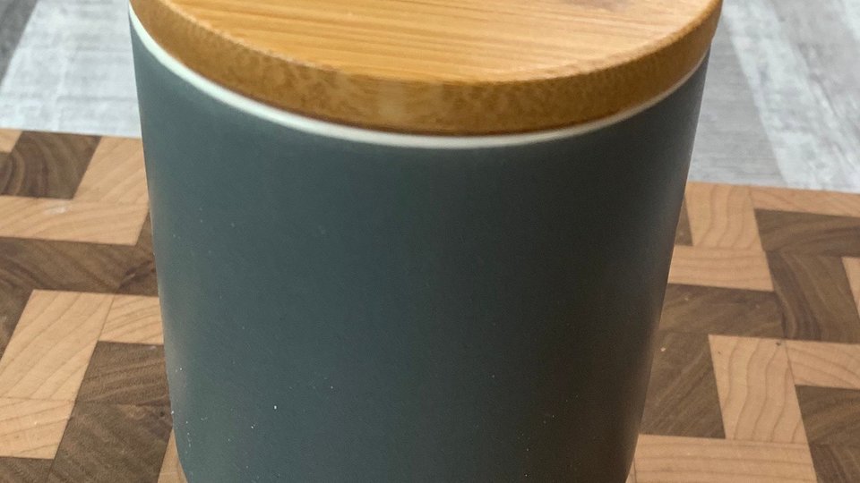 10oz Lava Ceramic Hand Poured Wooden X Wick Coconut Coconut Soy Wax Candle
