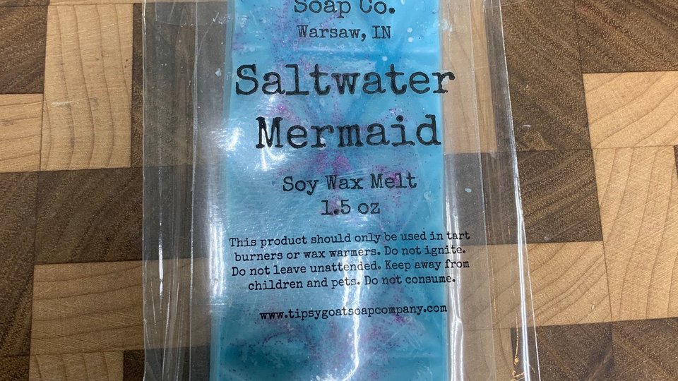 Saltwater Mermaid Soy Wax Melt Snap Bar