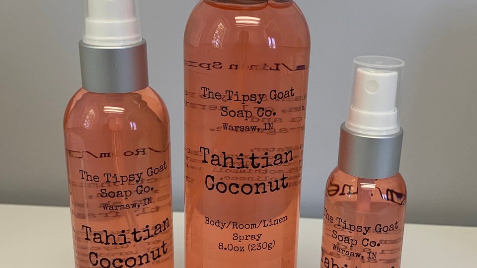 Tahitian Coconut Body/Room/Linen Spray