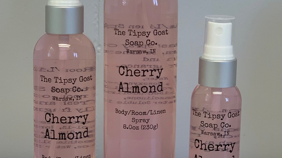 Cherry Almond Body/Room/Linen Spray