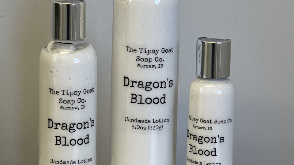 Dragon’s Blood Handmade Lotion