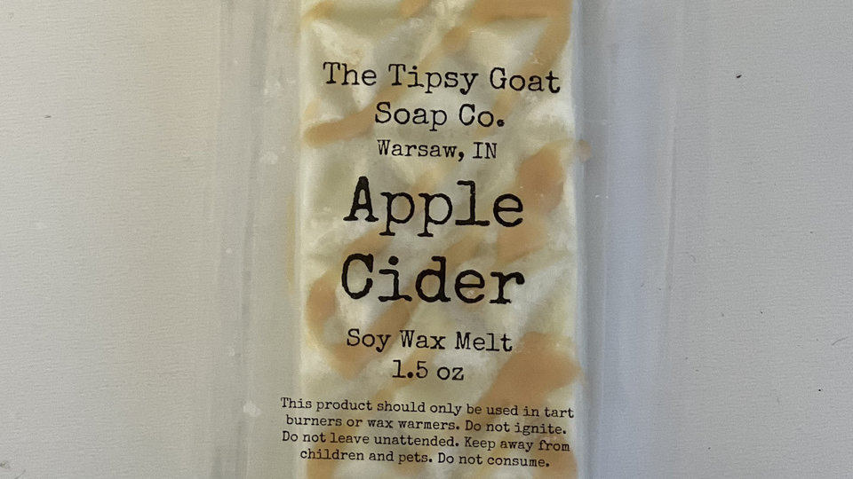 Apple Cider Soy Wax Melt Snap Bar